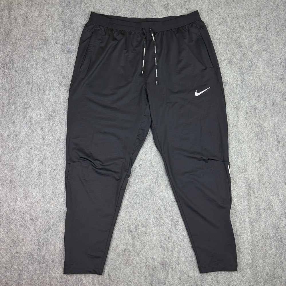 Nike Mens Dri-FIT Phenom Elite Running Pants Black CV7437-010 XL